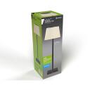 Tracer Laualamp Pluto Black TRAOSW47234, 1800 mAh, 200 lm, 5000 K, 4 W, 24 LED, IP44, must, reguleeritav v&auml;rvitemperatuur