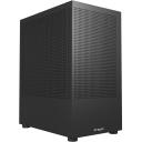 Fsp Korpuss S110-B, 1 x 2.5"; 2 x 3.5", 4, micro ATX, 120mm ventilatori, melns