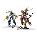 Lego NINJAGO 71870 Dvyniai Titanų Mekai, 1707 elementai, 3 figūrėlės, 12+ metų