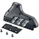 Wolfcraft Plānotājs 4009000, trapezoidāla asmens, grafīta krāsa, maināmi asmeņi, piemērots ģip&scaron;kartona