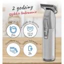 Adler Habeme trimmer AD 2836s, 1400 mAh, 120 min, 4 kammid, roostevaba teras, USB laadimine