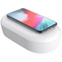 Devia Juhtmevaba laadimise desinfitseerimiskarp 120EL1050001, 10W, 99,99% desinfitseerimine, Qi juhtmevaba laadimine, 191x203x13mm