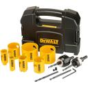 DeWALT zāģu asmeņu komplekts DT90353-QZ, 11 gab., Bi-Metāls, 22 mm, 29 mm, 35 mm, 44 mm, 51 mm, 64 mm, 68 mm