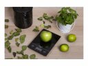 Kitchen scale with glass housing large LCD display and maximum load 5kg Black AD3138 Adler
