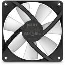 Nzxt Arvutikorpuse ventilaator RF-C12SF-B1, 120mm, 12V, 1800RPM, 2.57mmH2O, 8 RGB LED, HDB, PWM, must