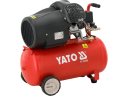 Otse&uuml;lekandega &otilde;likompressor 50L, YT-23306, YATO, 2200 W, 412 L/min, 2 silindrit, 8 bar