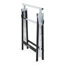 Teleskopisks statīvs 180kg, KREATOR, KRT671003, Max. slodze: 180 kg, Min. augstums: 800 mm, Max. augstums: 1300 mm