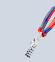 Augstas izturības diagonālie griezēji, KNIPEX, 74 05 200, ērti rokturi, grie&scaron;anas jauda līdz &Oslash; 4.2 mm