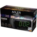 Adler &Auml;ratusraadio AD 1121, LED 160x52mm, 2 &auml;ratust, AM/FM, 230V, varuaku