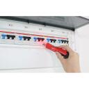 Uni-T UT12S-EU detektors, 90&ndash;1000 V, 50/60 Hz, 50 g, 150 &times; 18 &times; 23 mm, LED indikators, skaņas signāls, lukturītis