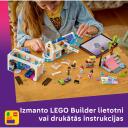 Lego Konstruktor 42687, 946 vnt., 4 mini lėlės, virtuvė, svetainė, miegamasis, balkonas, sodas