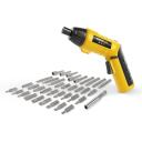 Akumulatora skrūvgriezis 3.6V ar 37 piederumiem, Powerplus, POWX00405, 1.3Ah akumulators un lādētājs