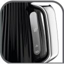 Tefal Tējkanna KO250830, 2400 W, 1.7 L, Plastmasa, 360&deg; rotējo&scaron;s pamats, Melna ar hromētiem elementiem