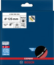 Slīpē&scaron;anas pamatne 125mm,Medium GET 55-125, Ekscentra slīpma&scaron;īnām EXPERT MULTIHOLE BALSTA DISKS, 2608900004, BOSCH