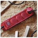 Emos Pikendus P14231, 3m, 4x2P+PE IP44, 3680W, kumm/neopreen, l&uuml;litiga, laste kaitse