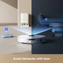 Dreame tolmuimeja robot RLD31SE, 13000Pa, 230 min, 5200 mAh, 3.2 L, niiske puhastamine, automaatne t&uuml;hjendamine, Wi-Fi
