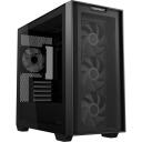 Asus Korpus A21 PLUS TG ARGB BLACK, 220mm, 430mm, 465mm, 1x 120mm tagumine ventilaator, 3x 120mm esiventilaatorid