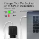 Axagon sieninis įkroviklis ACU-PQ45 45W, 2xUSB-A, 1xUSB-C, 100-240V, QC4+, PD3.0, juodas, energijos apsauga