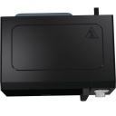 Mikroviļņu krāsns ar grila funkciju daudzpusīgai gatavošanai 20 L ietilpību 800 W jaudu un melnu korpusu MO20A4BH Gorenje