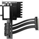 Fractal Design Datora korpuss Flex 2 FD-A-FLX2-001, 195mm, melns, pilns PCIe 4.0 x16 atbalsts