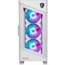 Msi Korpus MPG VELOX 100R WHITE, 2x2.5"; 2x3.5", 7, 2 x USB 3.2 Gen 1, USB-C 3.2 Gen 2x2, 1 x audio in, 1 x audio out