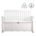 Uzglabāšanas sols KETER Patio Storage Bench 29202690508 227L balts