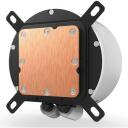 Nzxt CPU Jahuti RL-KR36E-W2, 3 ventilaatorit, 120mm, 75.12cfm, RGB, LCD, 400mm toru, 3.3mmH2O
