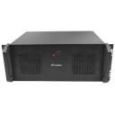 Lanberg Rackmount serverikorpus ATX 350/10 19" 4U SC01-3504-10B, 350mm, 430mm, 177mm, 2x USB 2.0, 2 sisemist sahtlit