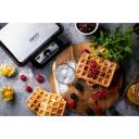 Camry | Waffle Maker | CR 3046 | 1600 W | Number of pastry 2 | Belgium | Black/Stainless Steel