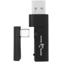 White Shark Ausinės FIRECREST-B, 160g, Juoda, 20Hz-20KHz, Bluetooth, 40mm garsiakalbiai, Sulankstoma konstrukcija