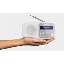 Sharp Tokyo kaasaskantav digitaalne raadio DR-P420(WH), DAB/DAB+/FM, Bluetooth 5.0, 4 x AA aku, valge