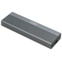 Digitus SDD cietā diska korpuss DA-71120-1, 10 Gbit/s, USB-C 3.1 (Gen 2), M.2 NVMe, 1 x iek&scaron;ējais, alumīnijs