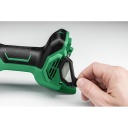 Bezvadu disku slīpma&scaron;īna HIKOKI G1813DAW2Z, 18 V, 115 mm, 750 W, bezsuku motors, dro&scaron;ības funkcijas