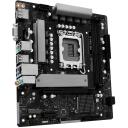 Asrock Emaplaat H810M-X, LGA 1851, 2 x DDR5 DIMM, 128 GB, 1 x PCIe 4.0 x16, 1 x HDMI, 1 x DisplayPort, 4 x SATA3, 2.5 Gb/s LAN