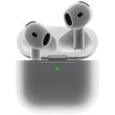 Apple AirPods 4, MXP93ZM/A, Bluetooth 5.3, juhtmevabad, valged, m&uuml;rasummutamine, kohandatav EQ, veekindel