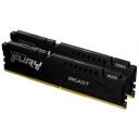 Kingston Fury Beast operatīvā atmiņa DIMM KF552C40BBK2-32, 32 GB, 5200 MHz, 1.25 V, CL40, ECC nē, siltuma izplatītājs jā