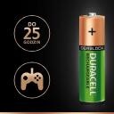Duracell Įkraunamo akumuliatorius AA HR6 2400/2500mAh B4, 2500 mAh, Ni-MH, 4 vnt.