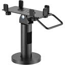 Sbox POS termināļa stiprinājums PTM-05, 175mm, 166x(70-110)mm, +180&deg;/-180&deg;, +45&deg;/-45&deg;, alumīnijs, tērauds, plastmasa
