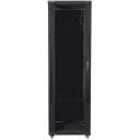 Lanberg Vaba seisev Rack 19 42U 800x800mm must FF01-8842-12B, 800kg, 4 ventilaatorit, IP20, klaasiduksed