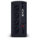 Cyberpower UPS VP1000ELCD-FR, 1000VA, 550W, 4xFR, AVR, LCD, RJ45, 2xRJ-11/RJ-45, 1xRS-232, 1xUSB, 4ms