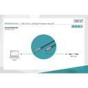 Digitus pikenduskaabel DB-300230-010-S, 1m, 5Gbit/s, 60W, USB Type C M, USB Type C F, CU, 4K@60Hz