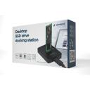 Gembird dokas DD-U3M2 M.2, USB-C, juoda