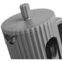 Resto French Press 90535, 1 L, pelēka, borosilikāta stikls, nerūsējo&scaron;ā tērauda filtrs, plastmasas vāks, ergonomiska rokturis