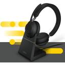 Jabra k&otilde;rvaklapid Evolve2 65 Link380c UC Stereo 26599-989-899, 30m, 117dB, 20-20000Hz, Bluetooth, m&uuml;ra v&auml;hendamine, aku 37h