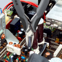 Elektronikas knaibles ESD, KNIPEX, 35 52 145 ESD, izturīga konstrukcija, elektriskā izlāde, 145 x 66 x 17 mm