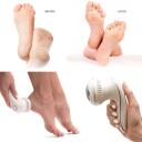 Rio Pēdu kop&scaron;anas līdzeklis PEDI3-EU/1.6, 60 sekunžu Spa Pedi, balts, 3 galviņas, uzlādējams, 1h lieto&scaron;anas laiks