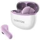 Wireless TWS earphones with Bluetooth connectivity TWS-5 Purple CNS-TWS5PU CANYON