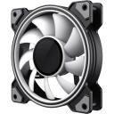 Gamemax Korpuse ventilaator DUAL RING INFINITY BK, 120mm, 47cfm, 1200rpm, 30dBA, l&auml;bipaistvad ventilaatori labad