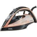 Tefal Aurugraud FV9845, 3200 W, 350 ml, 60 g/min, must/roosa kuld, ergonoomiline auru p&auml;&auml;stik, stabiilne puhke m&auml;gi