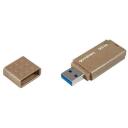 Goodram USB m&auml;lupulk UME3-0320EFR11, 32 GB, USB 3.2 Gen 1, 60 MB/s, 20 MB/s, pruun, 100% biolagunevad materjalid